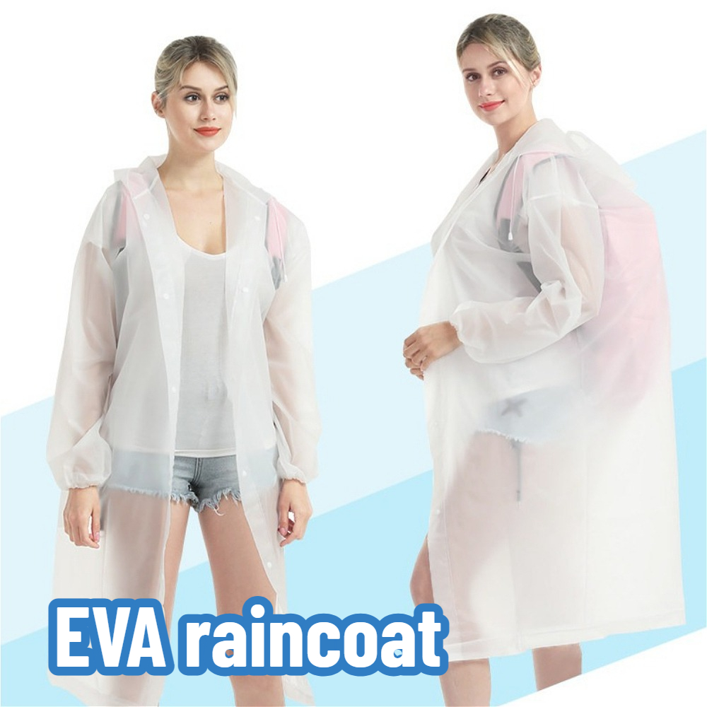 Cycling Commuter Rain Gear - Jas Hujan Dewasa Tebal yang Dapat