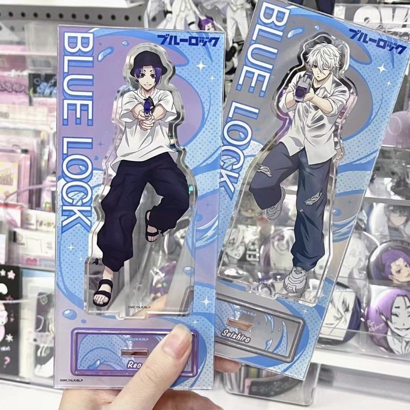Chain Lock Combination - BLUE LOCK Gantungan Kunci Standee Akrilik