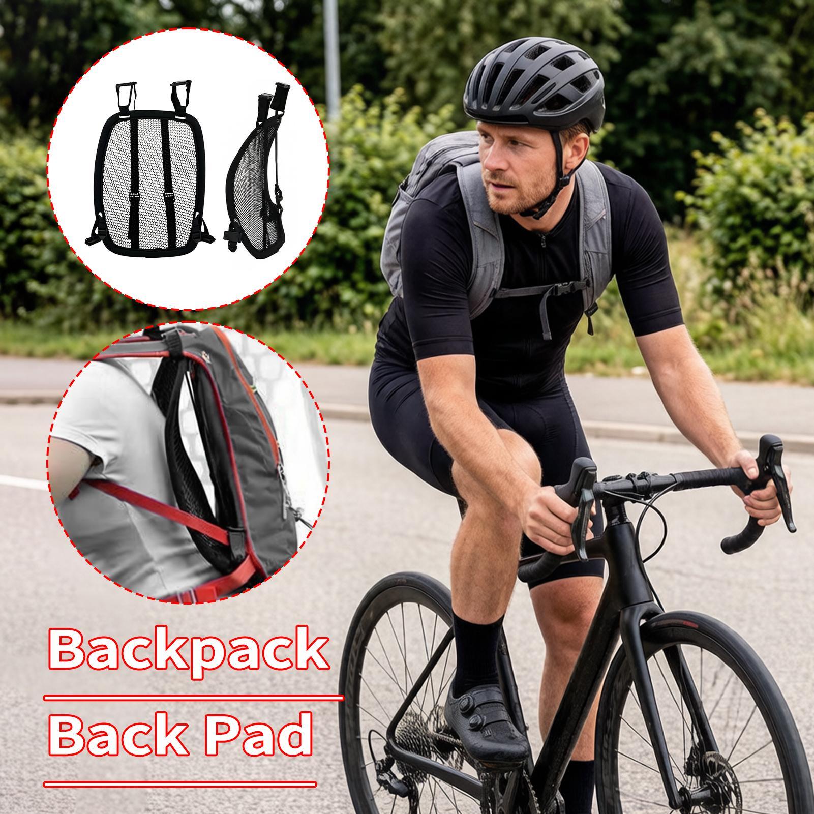 Cycling Commuter Backpack - Rangka Spacer Ransel Berbahan Mesh yang