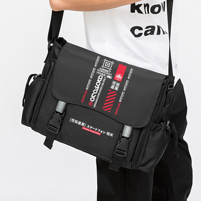 Cycling Commuter Backpack - Ransel Selempang Anime Cyberpunk 2077 untuk