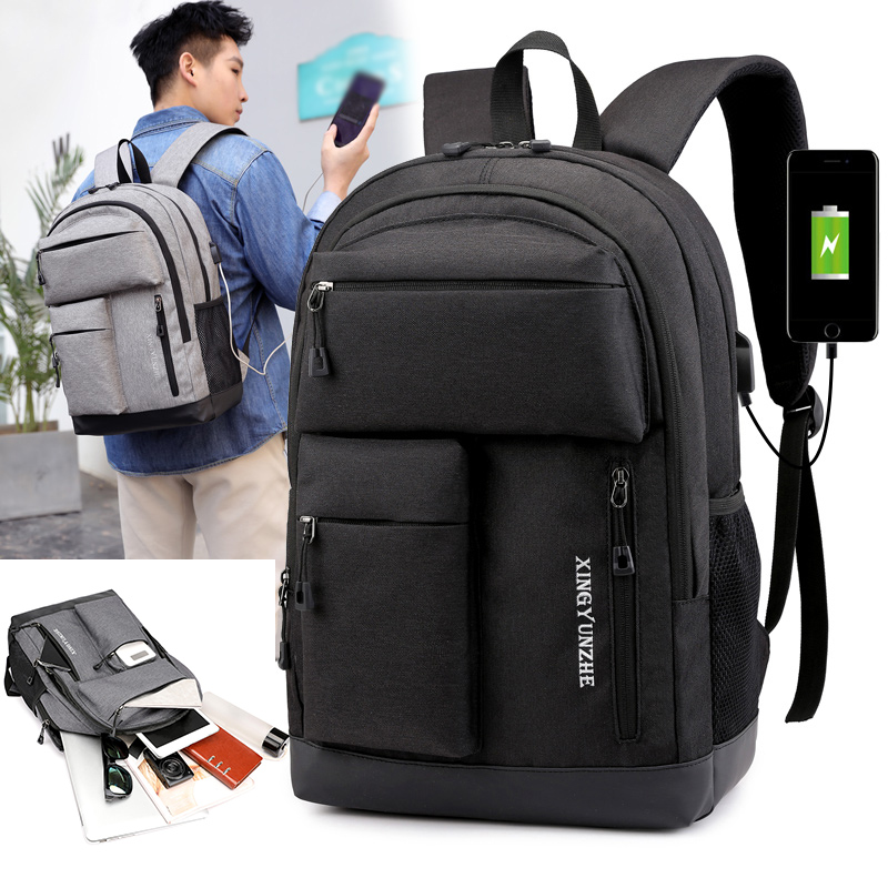 Cycling Commuter Backpack Laptop - Tas Ransel Outdoor untuk Mendaki, Hiking,