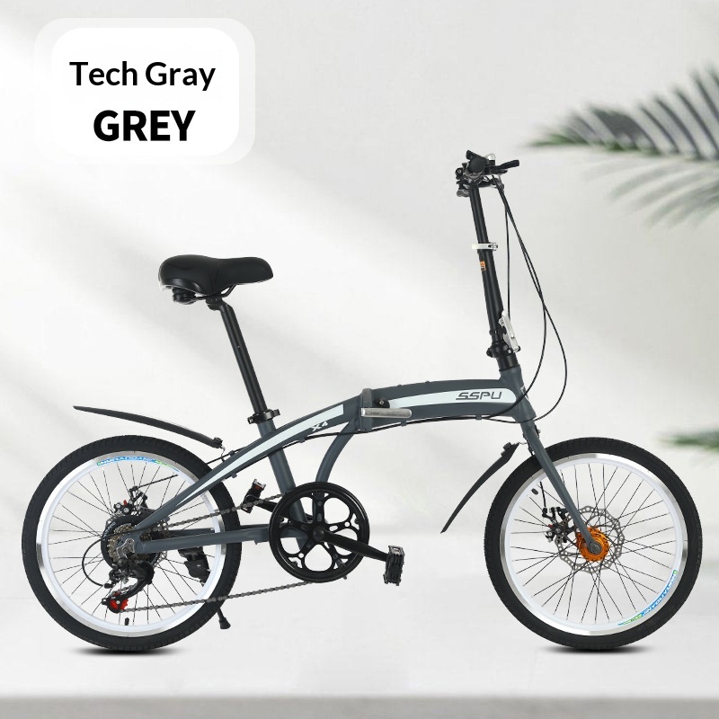 Commuting With Bike - Sepeda Lipat 20 Inci Aluminium Alloy