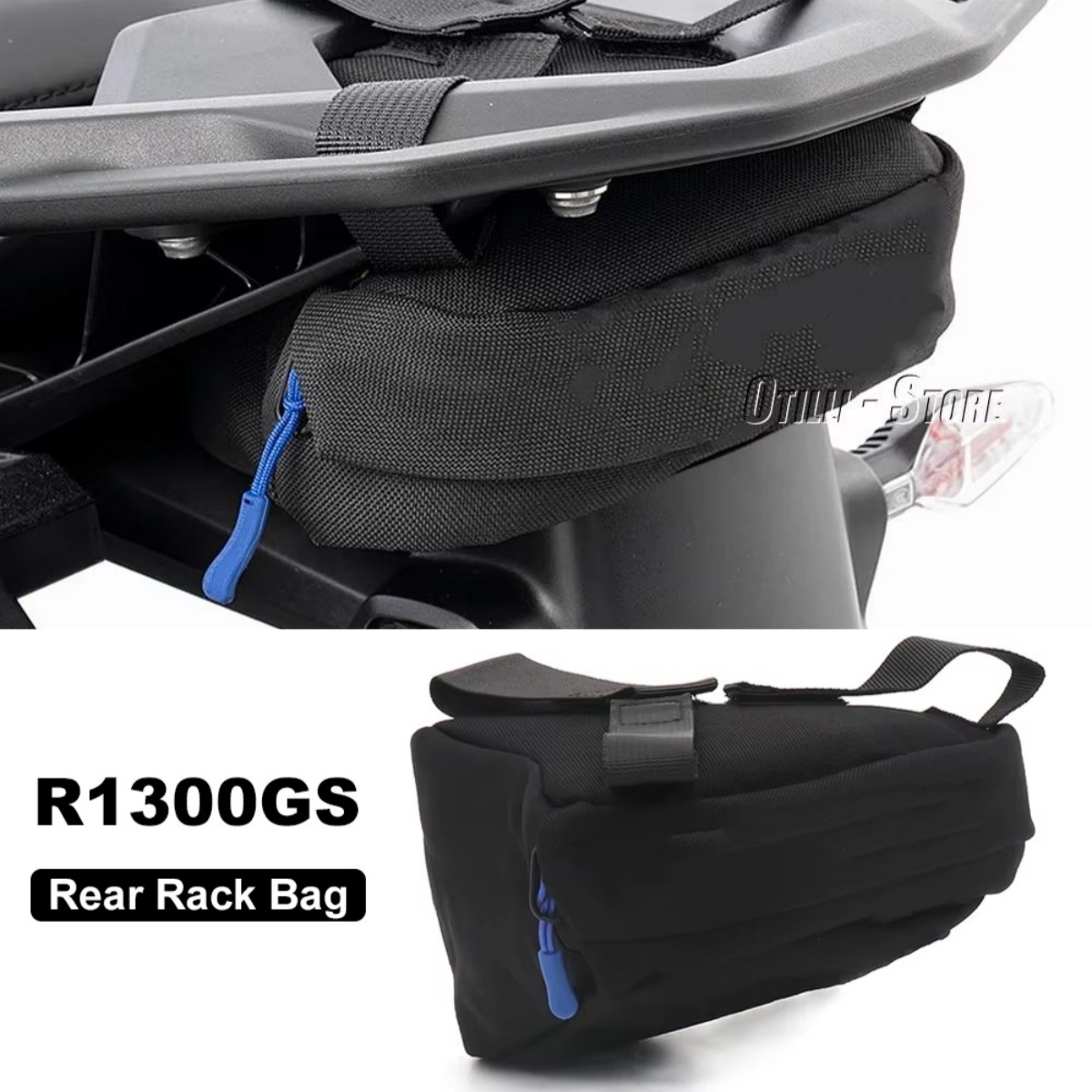 Panniers Waterproof Rear - Tas Bagasi Belakang Motor Anti Air,