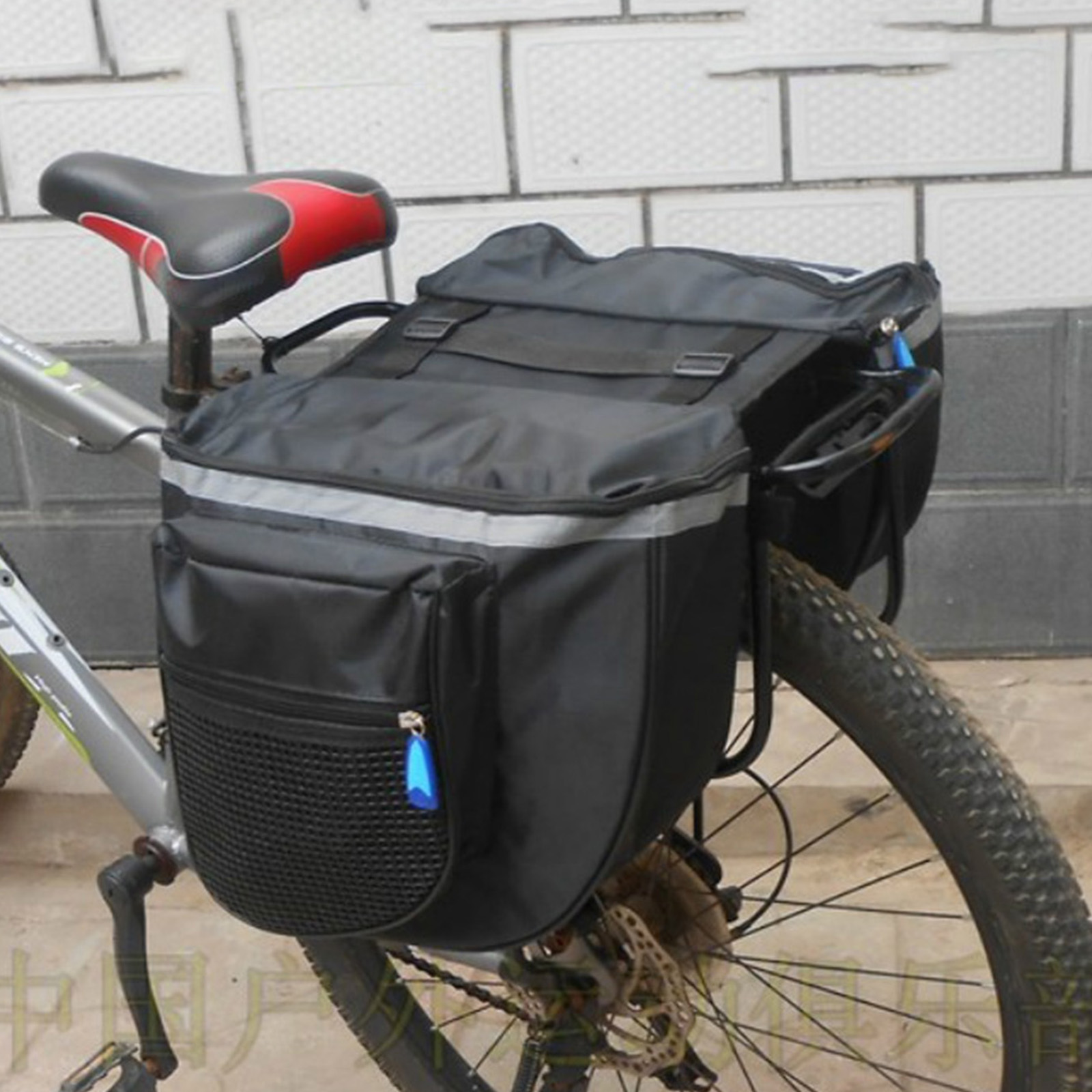 Panniers Waterproof Rear - Tas Sepeda Anti Air Double Pannier,