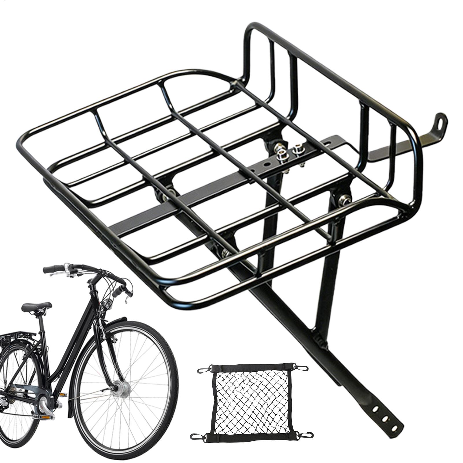 Cargo Rack Aluminum - Keranjang Sepeda Depan Lepas Pasang Cepat,