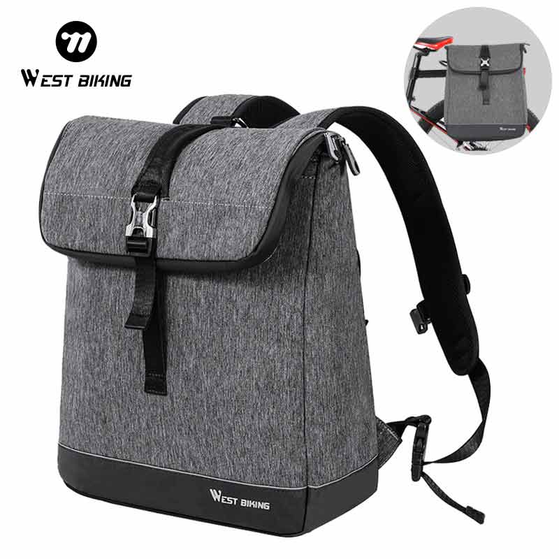 Cycling Commuter Backpack Laptop - WEST BIKING Tas Ransel Sepeda Model