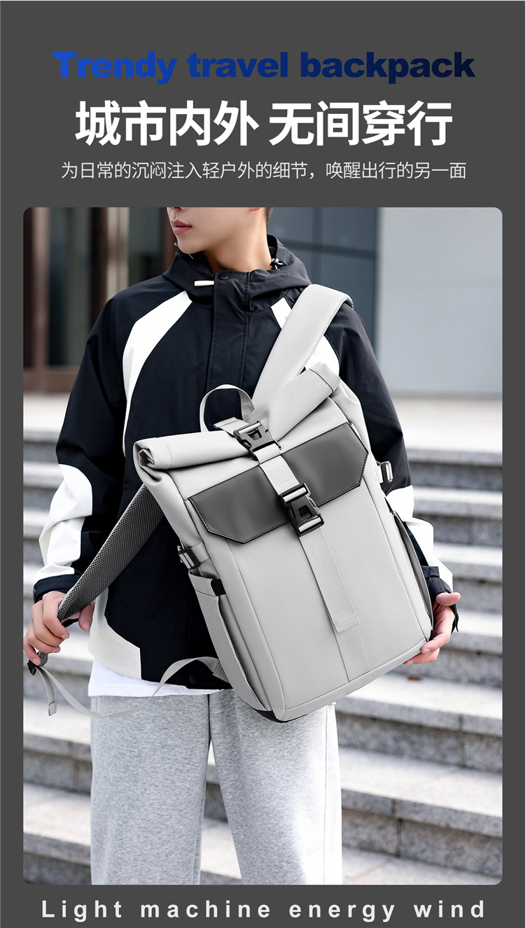 Cycling Commuter Backpack Laptop - Tas Ransel Laptop Bisnis untuk Pria,