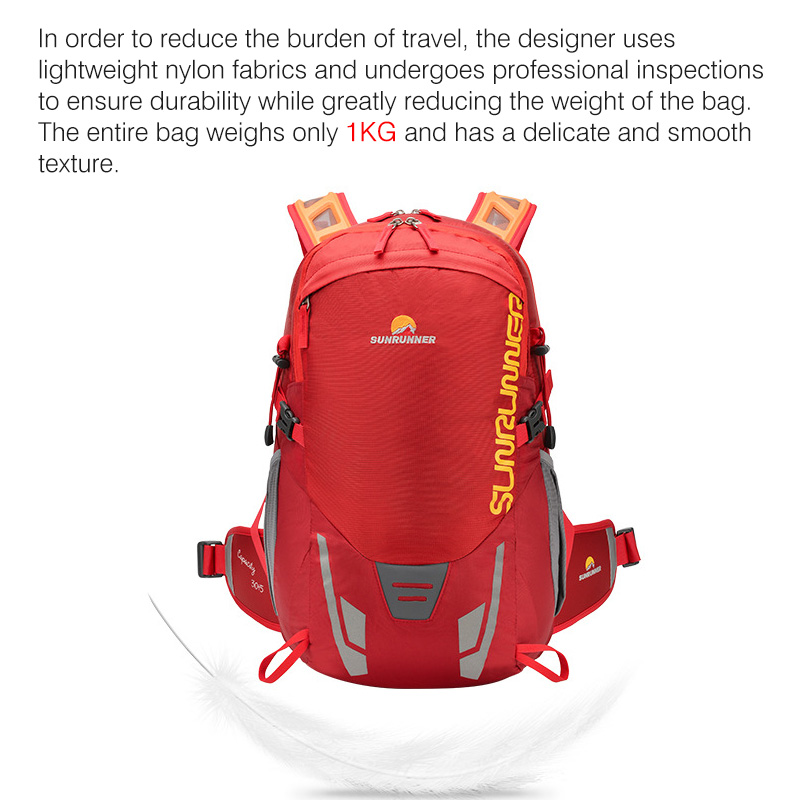 Tas Ransel Hiking 35L Kapasita - Cycling Commuter Backpack ulasan dan harga