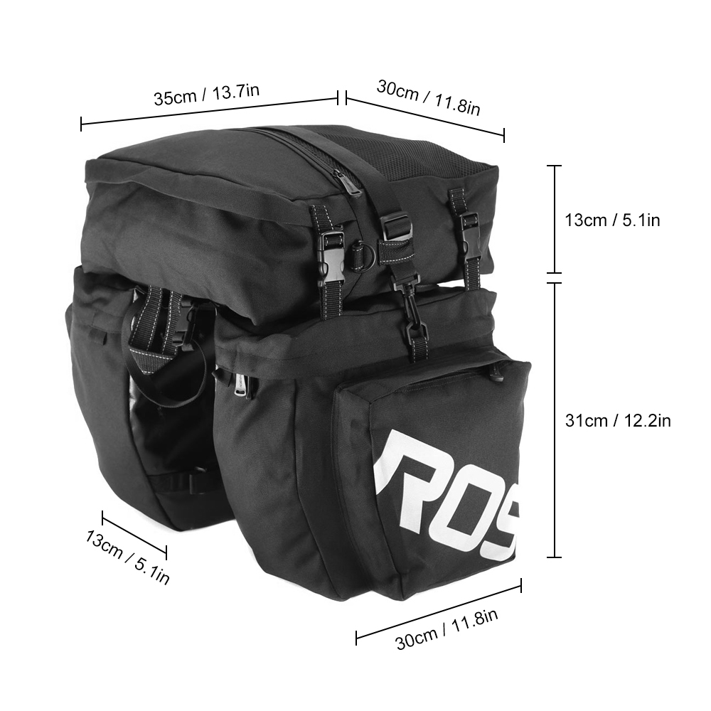 Tas sadel sepeda gunung multif - Panniers Waterproof Rear ulasan dan harga