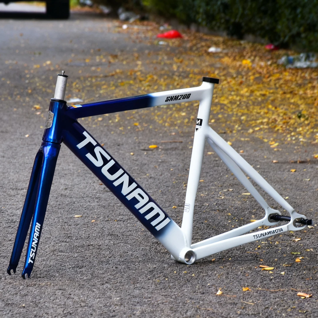 Sepeda Fixie SNM200 Berbahan A - Cycling Commute Gear ulasan dan harga