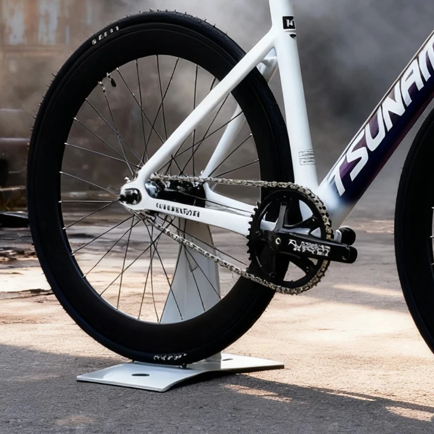 Sepeda Fixie SNM200 Berbahan A - Cycling Commute Gear ulasan dan harga