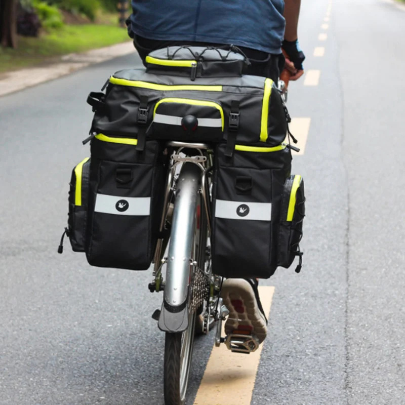 Tas bagasi sepeda 60L 3 In 1,  - Panniers Waterproof Rear ulasan dan harga