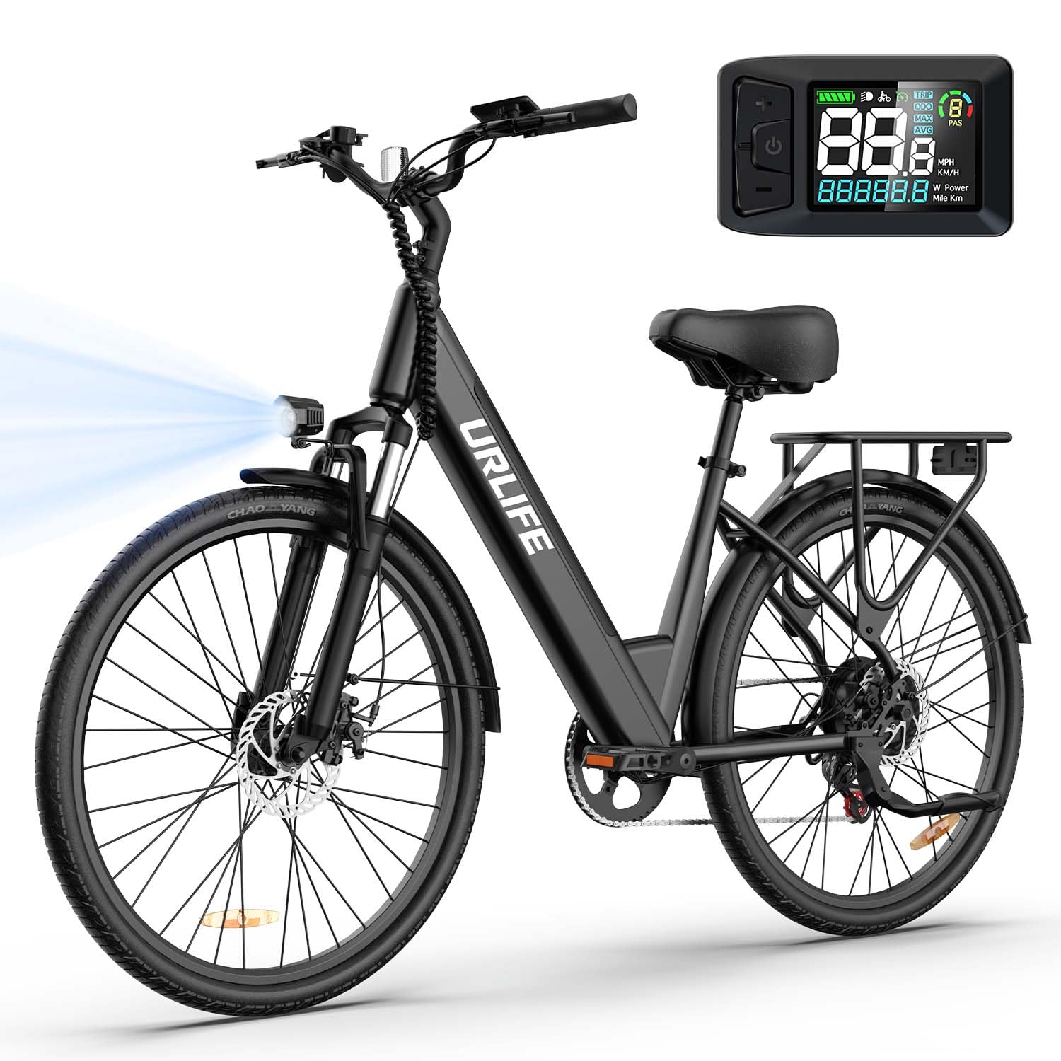 Sepeda Listrik URLIFE E26 untu - Commuting With Bike ulasan dan harga