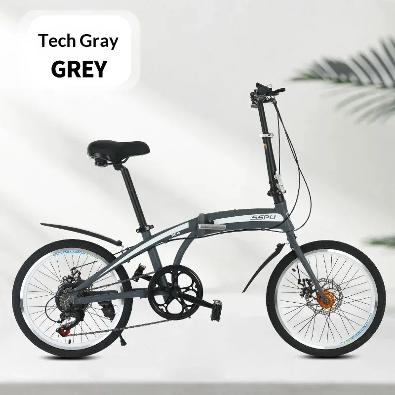 Sepeda Lipat Aluminium Alloy R - Commuting With Bike ulasan dan harga