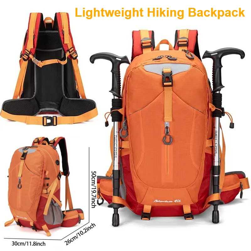 Tas Ransel Hiking Anti Air 40L - Cycling Commuter Backpack ulasan dan harga
