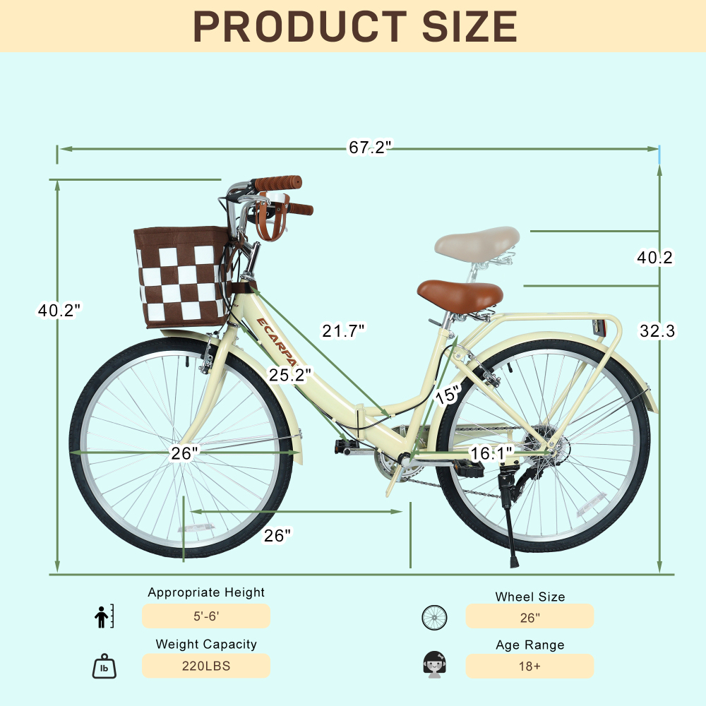 A26285B Sepeda Lipat Kota 26 I - Commuting With Bike ulasan dan harga