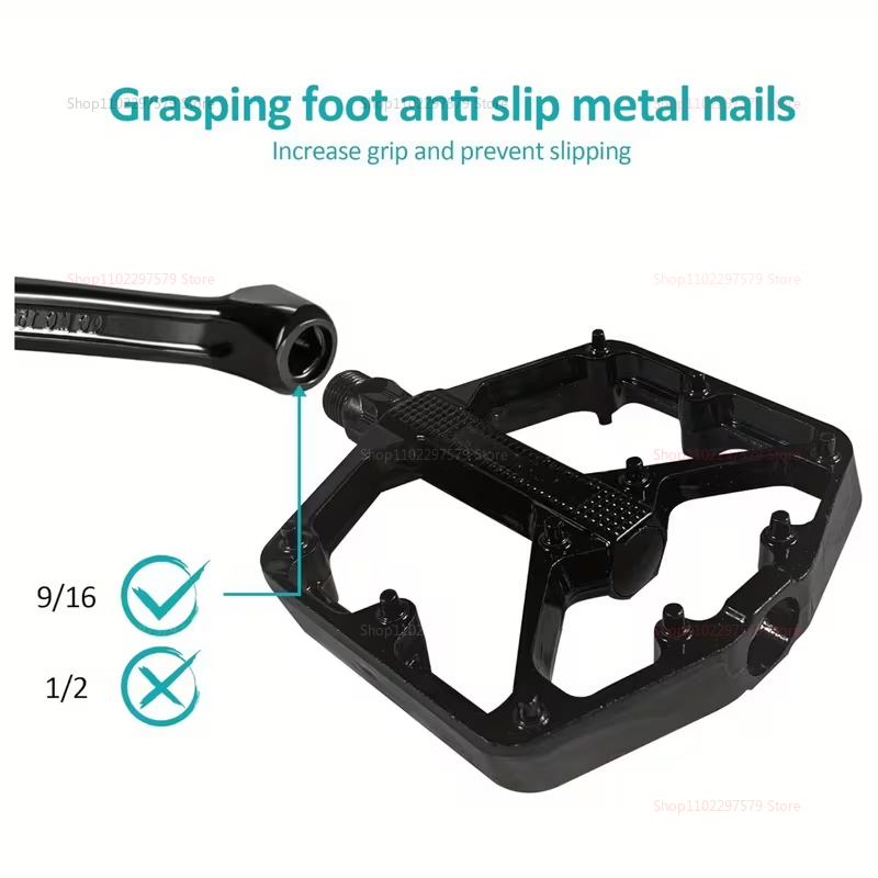 Pedal Sepeda Anti Selip Ringan - Cycling Commute Gear ulasan dan harga