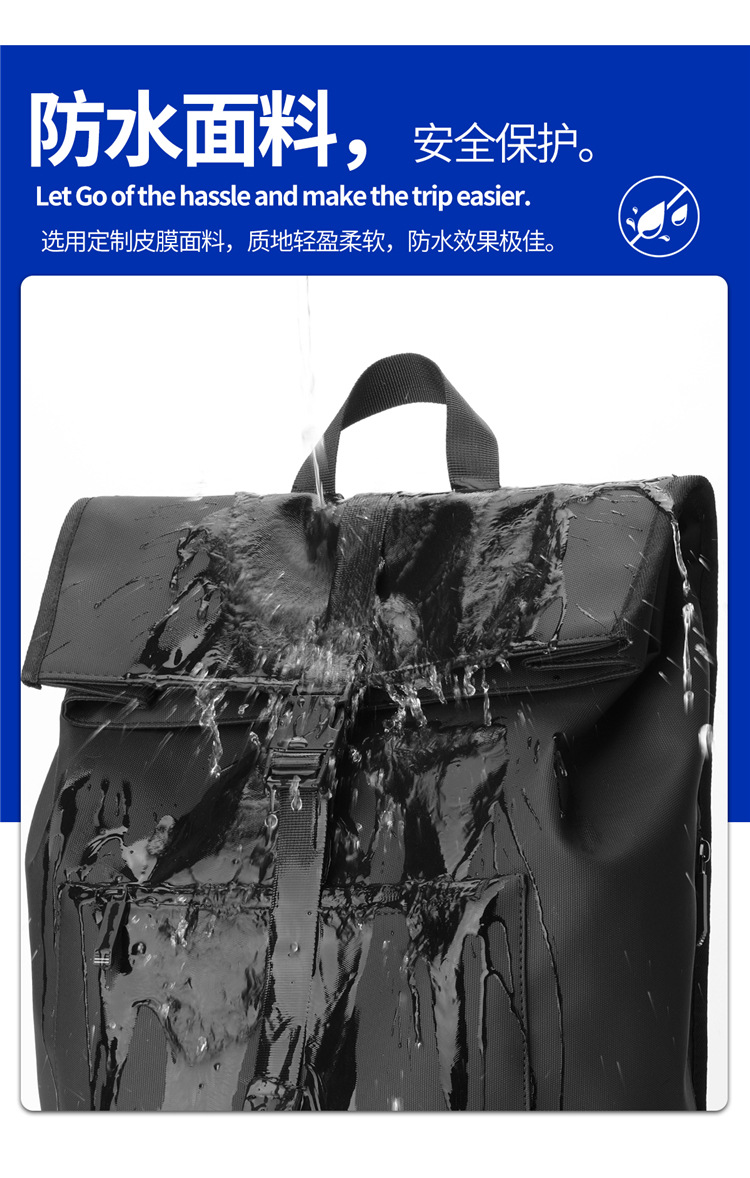 Ransel Laptop Tahan Air Unisek - Cycling Commuter Backpack Laptop ulasan dan harga