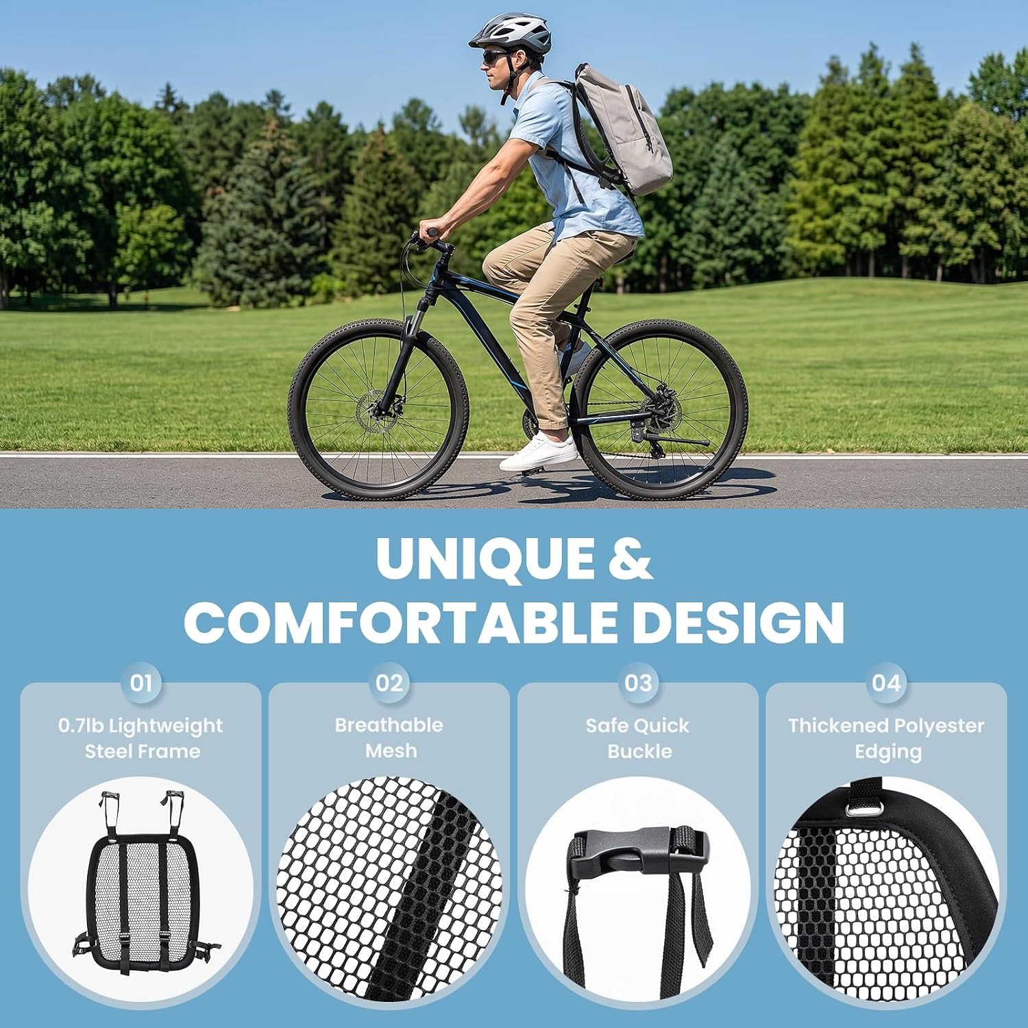 Ransel Ventilasi Ringan dengan - Cycling Commuter Backpack ulasan dan harga