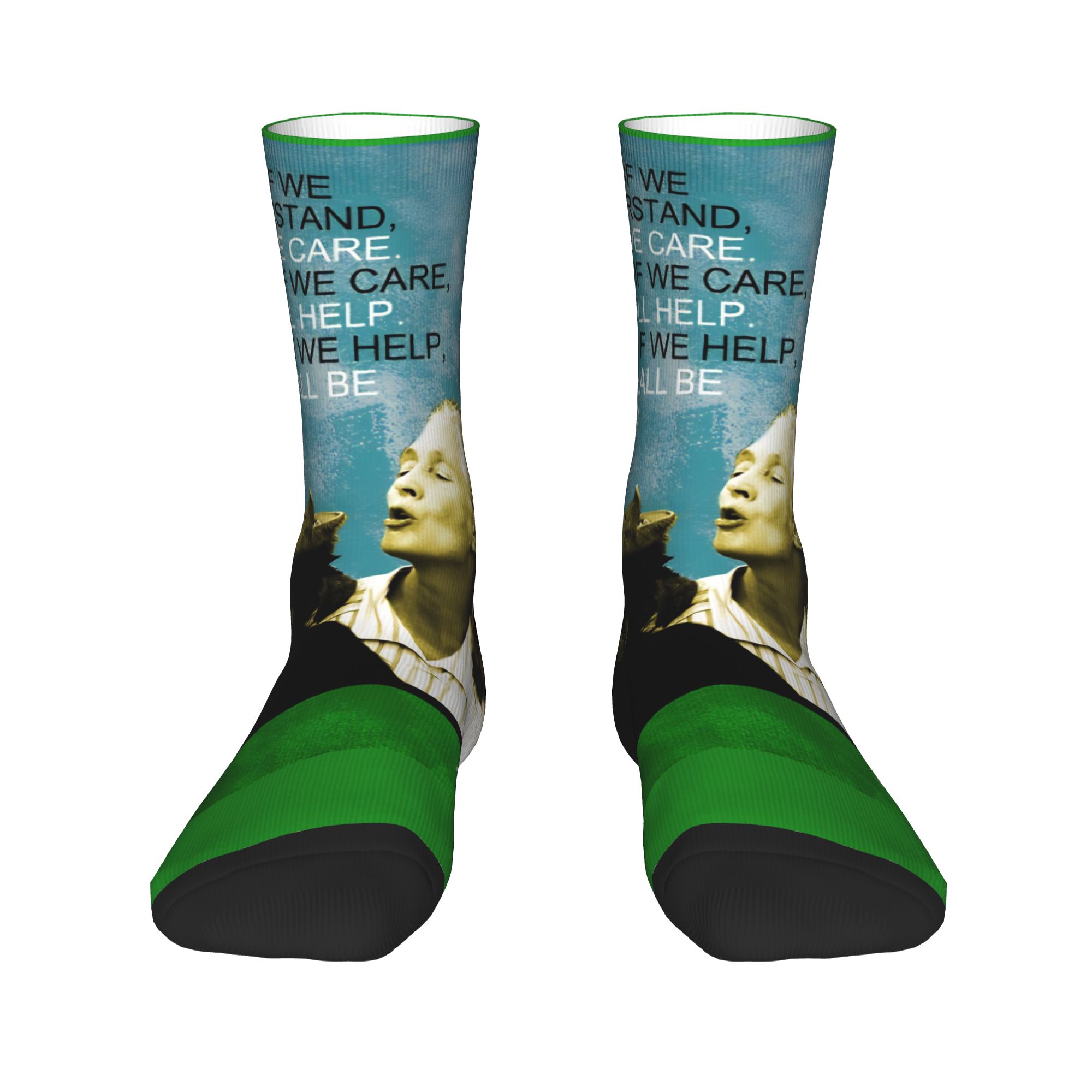 Kaos Kaki Jane Goodall, Kutipa - Cycling Quote ulasan dan harga