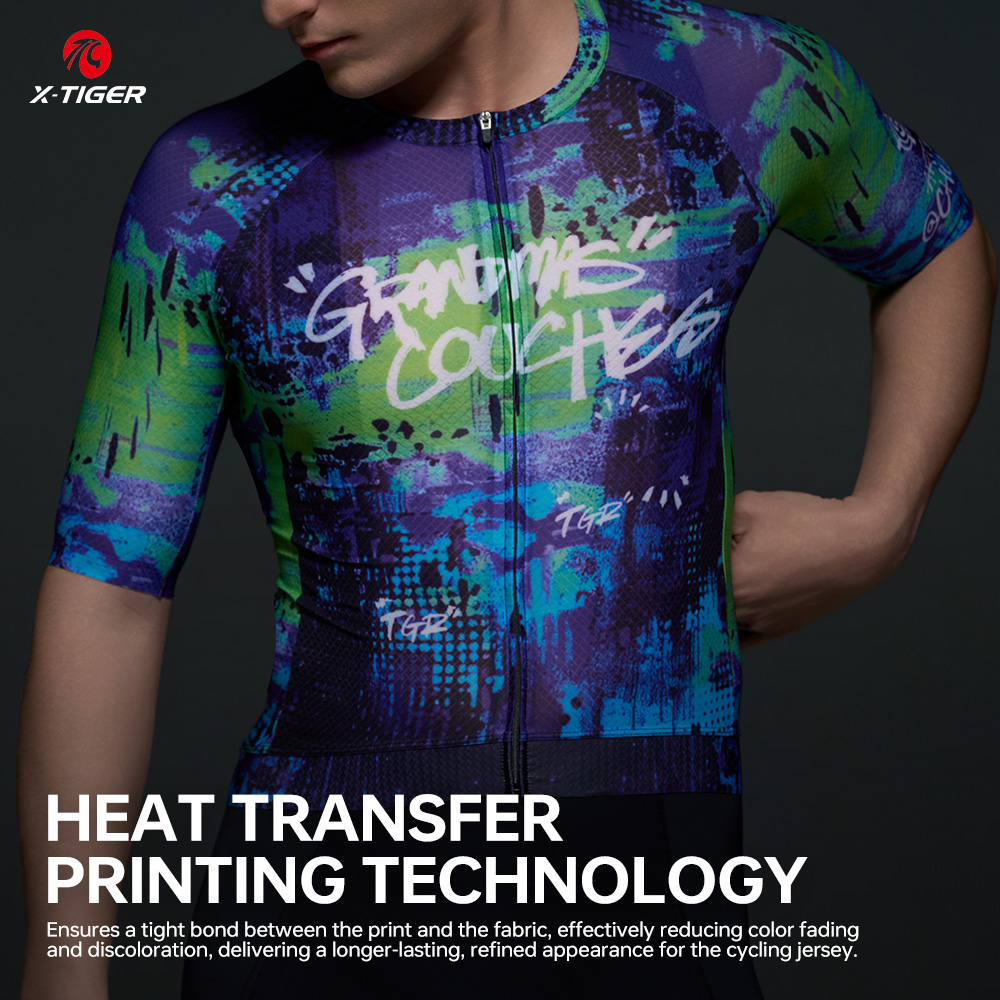 X-TIGER Jersey Bersepeda Lenga - Cycling Commute Clothes ulasan dan harga
