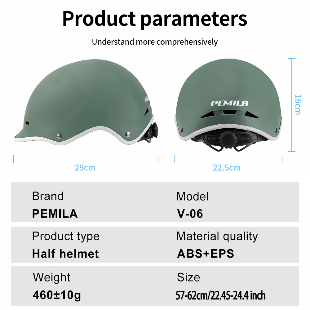 Helm sepeda PEMILA untuk dewas - Commute Cycling Helmet ulasan dan harga
