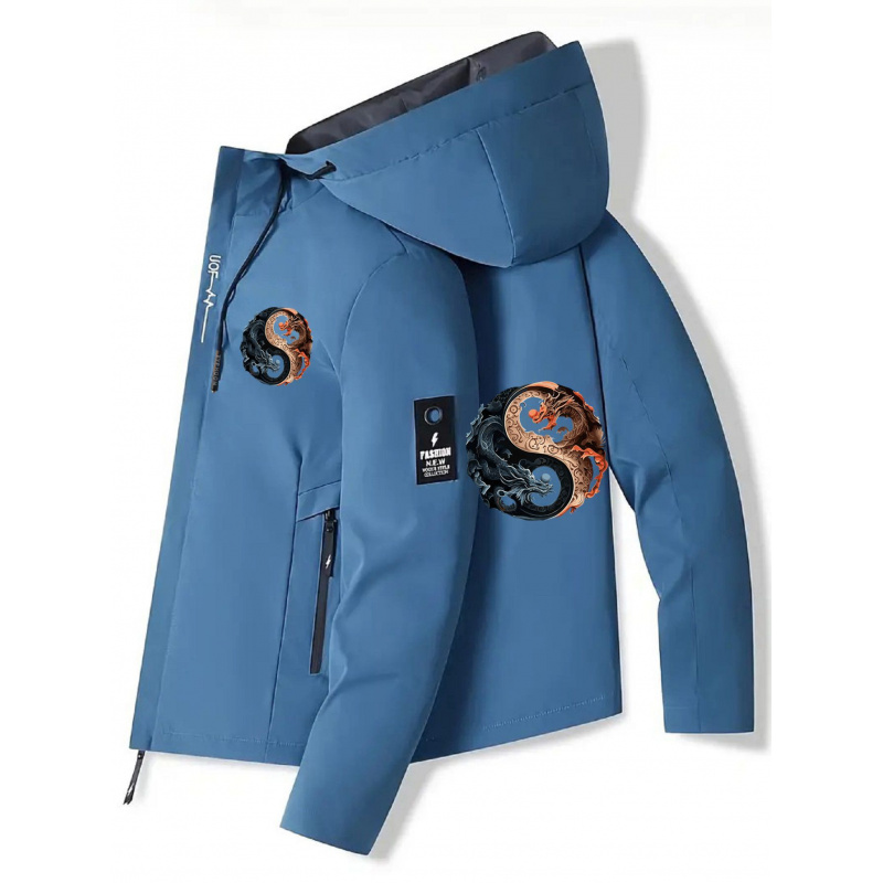 Jaket Berkerudung Pria - Mante - Cycling Commute Jacket ulasan dan harga