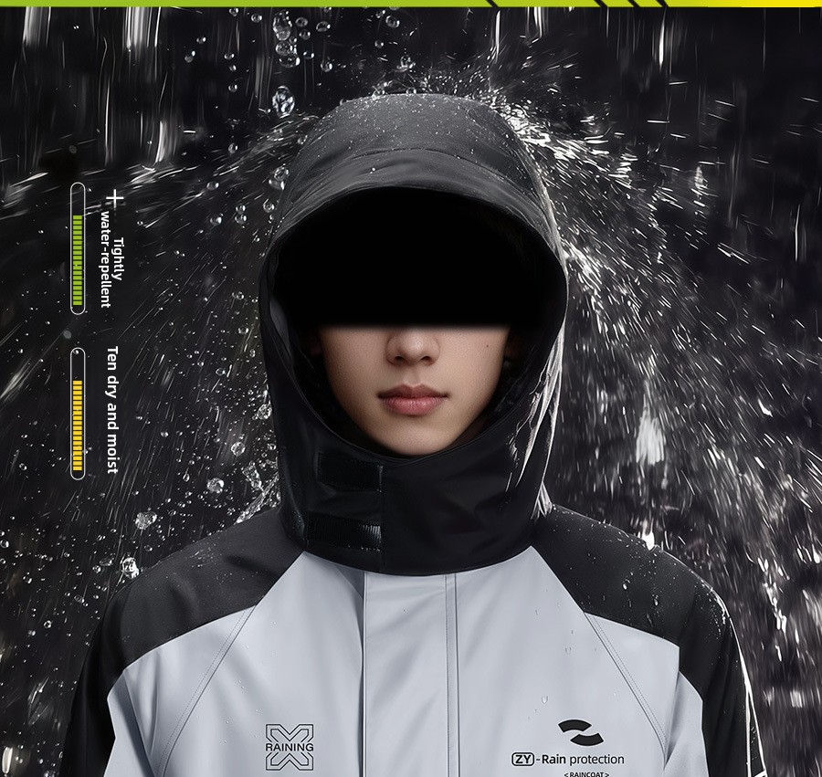Setelan Jas Hujan Sepeda Motor - Cycling Commute Jacket ulasan dan harga