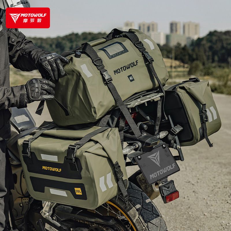 Tas Motor Belakang Anti Air Ka - Panniers Waterproof Rear ulasan dan harga