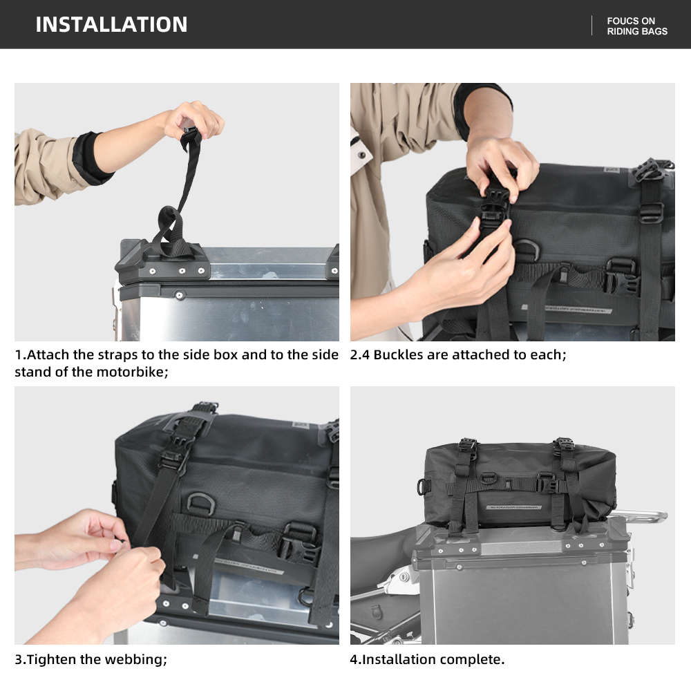 Rhinowalk tas bagasi atas kota - Panniers Waterproof Rear ulasan dan harga