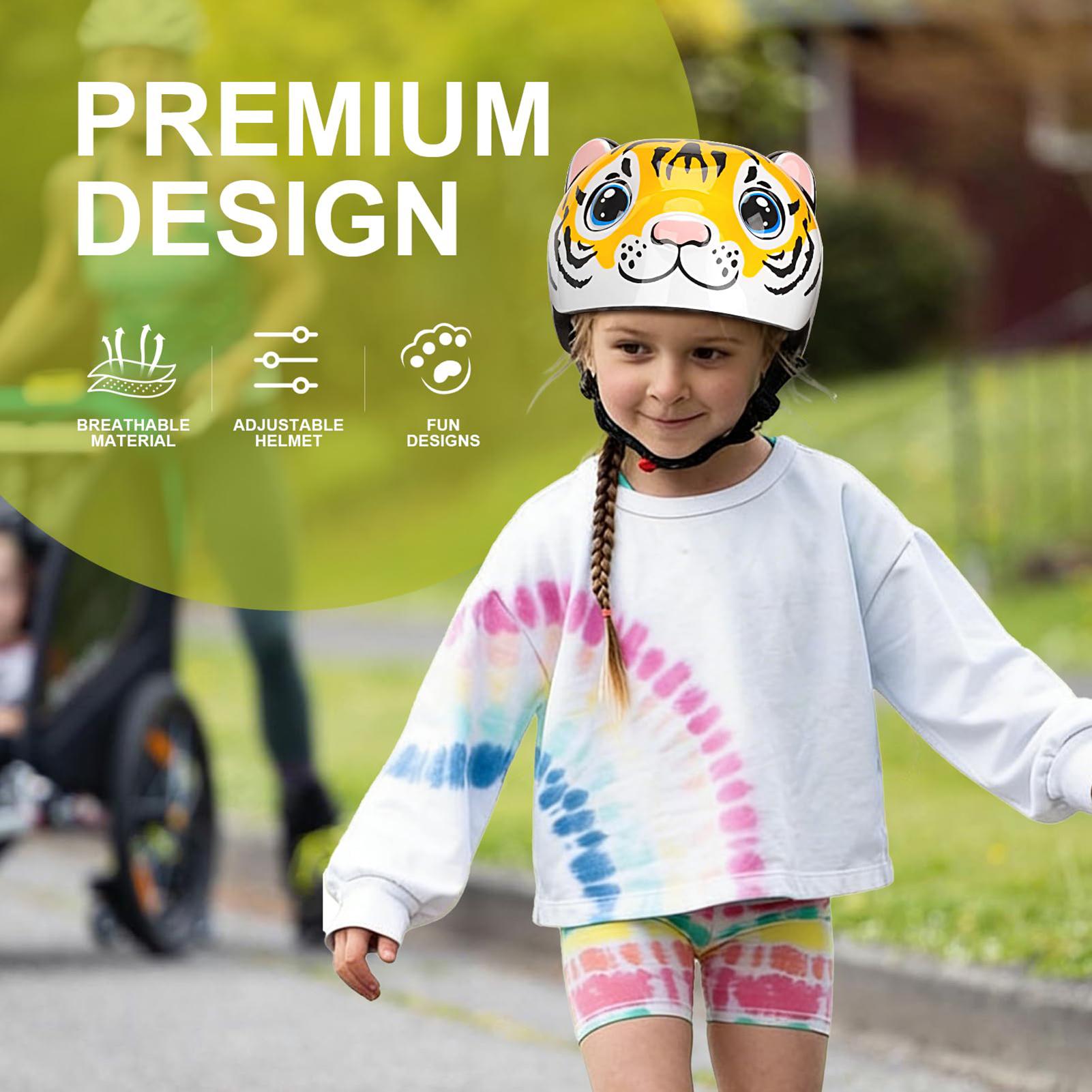 Helm Anak Pola Harimau Perleng - Commute Cycling Helmet ulasan dan harga