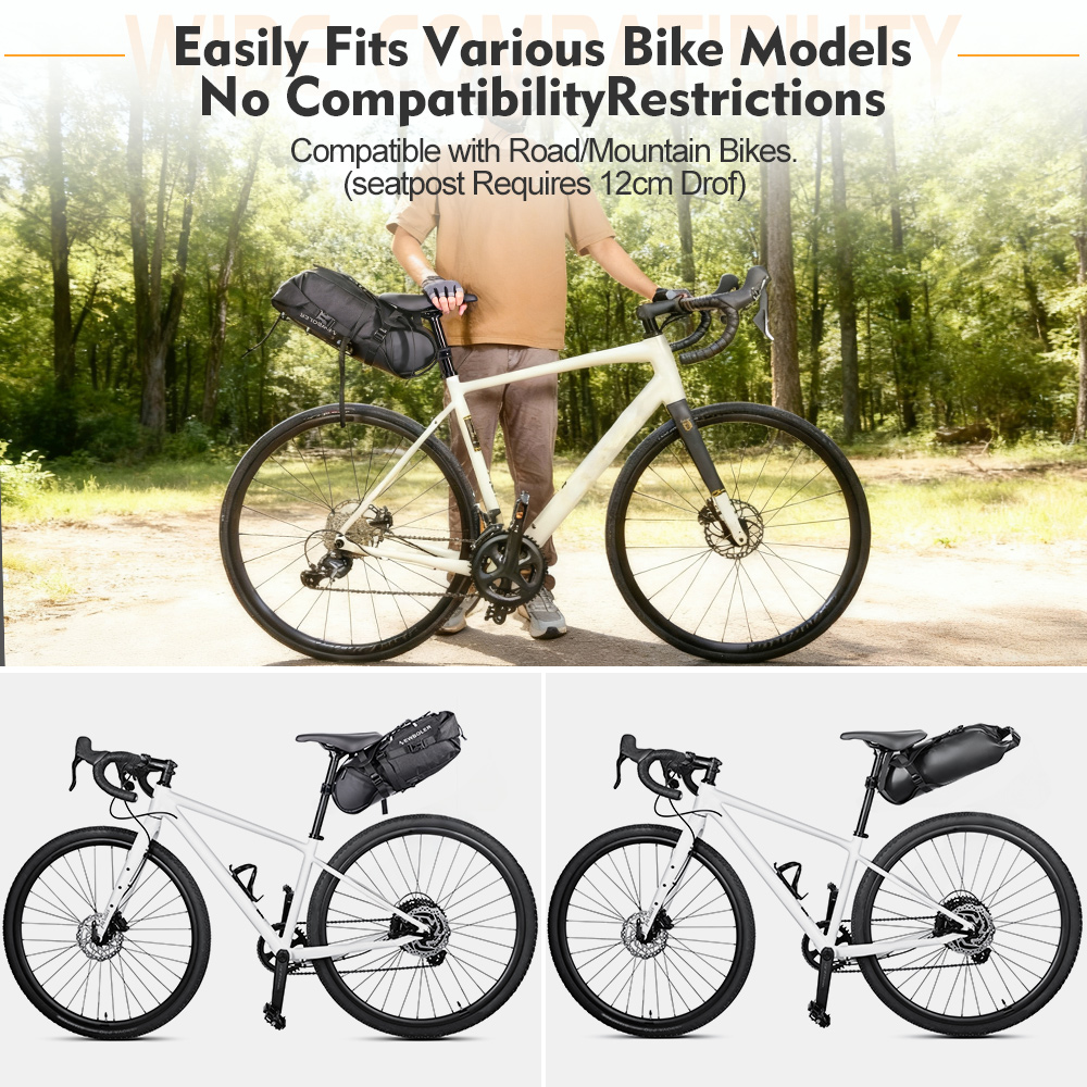 NEWBOLER Tas Sadel Sepeda Kapa - Panniers Waterproof Rear ulasan dan harga
