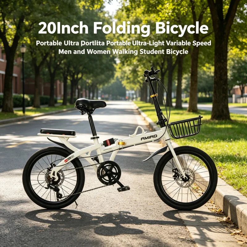 Sepeda Lipat Ultra-Ringan 20-i - Commuting With Bike ulasan dan harga