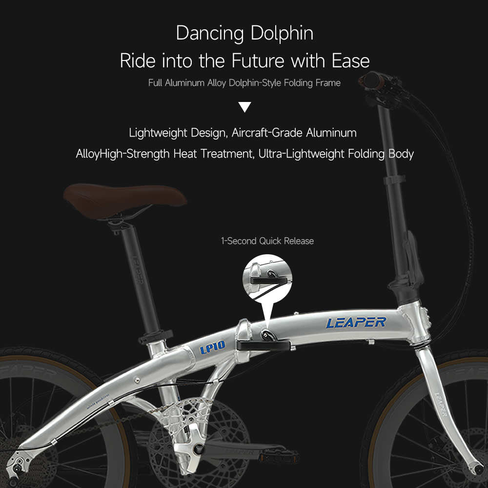 Sepeda Lipat Kulit Coklat Baru - Commuting With Bike ulasan dan harga