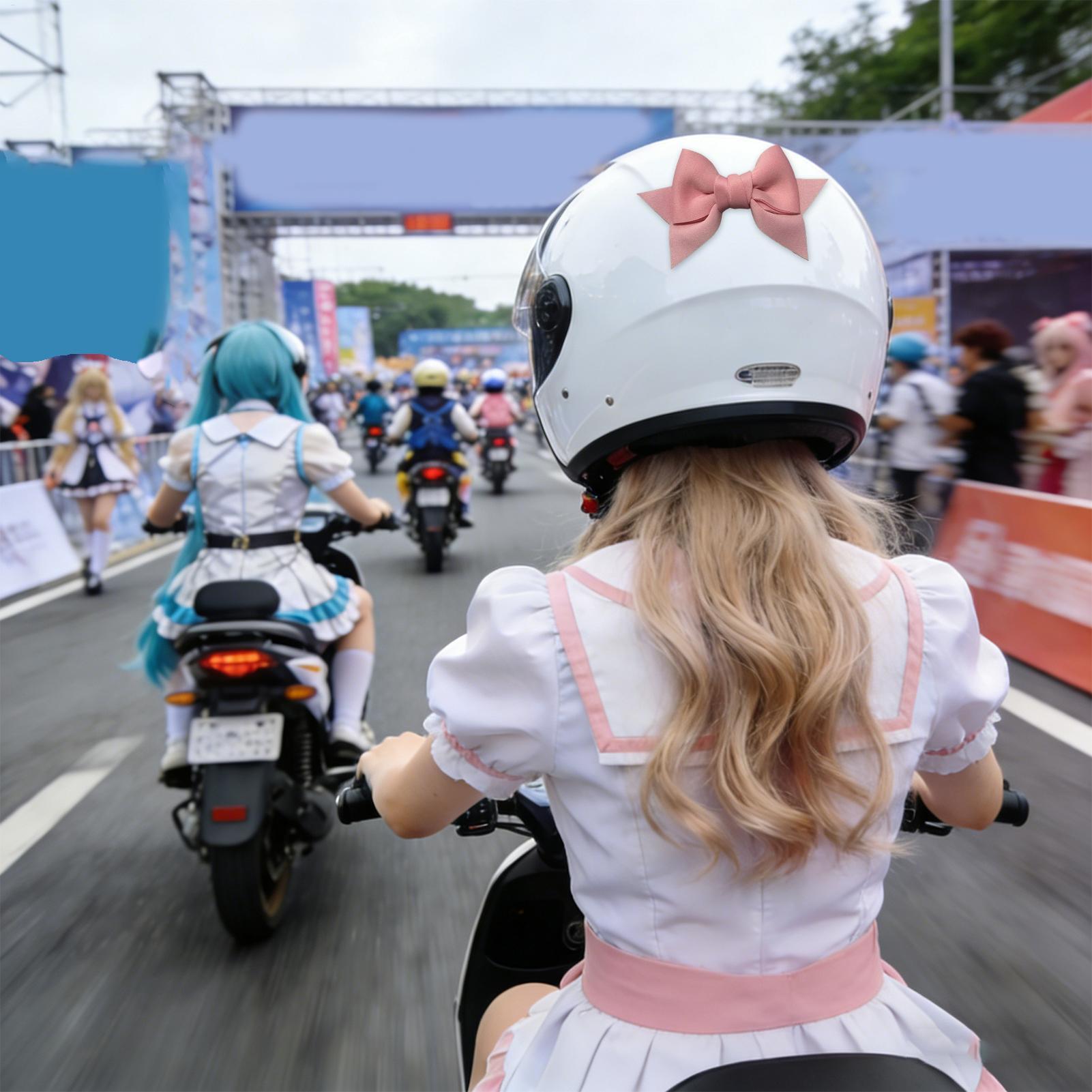 Helm Bow 3D Fashion, Hiasan He - Commute Cycling Helmet ulasan dan harga