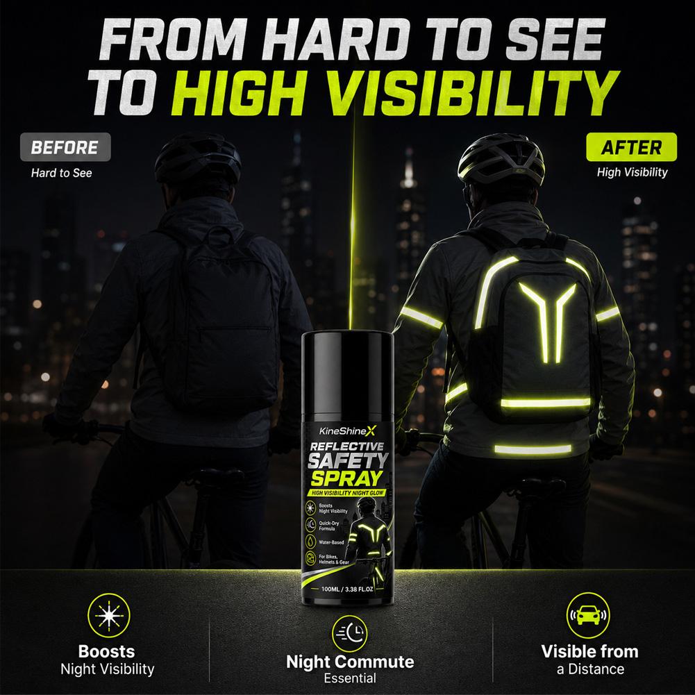 Semprotan Reflektif Keselamata - Cycling Commute Clothes ulasan dan harga