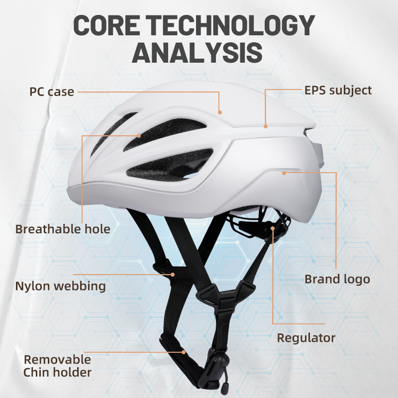 Helm Sepeda Pintar dengan Lamp - Commute Cycling Helmet ulasan dan harga