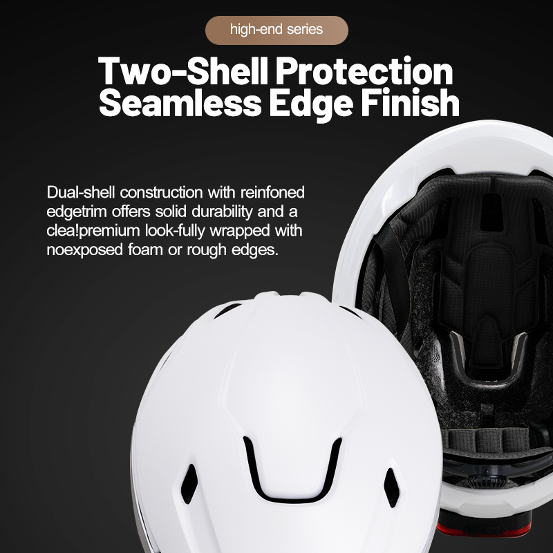 Helm Sepeda Pintar dengan Lamp - Commute Cycling Helmet ulasan dan harga