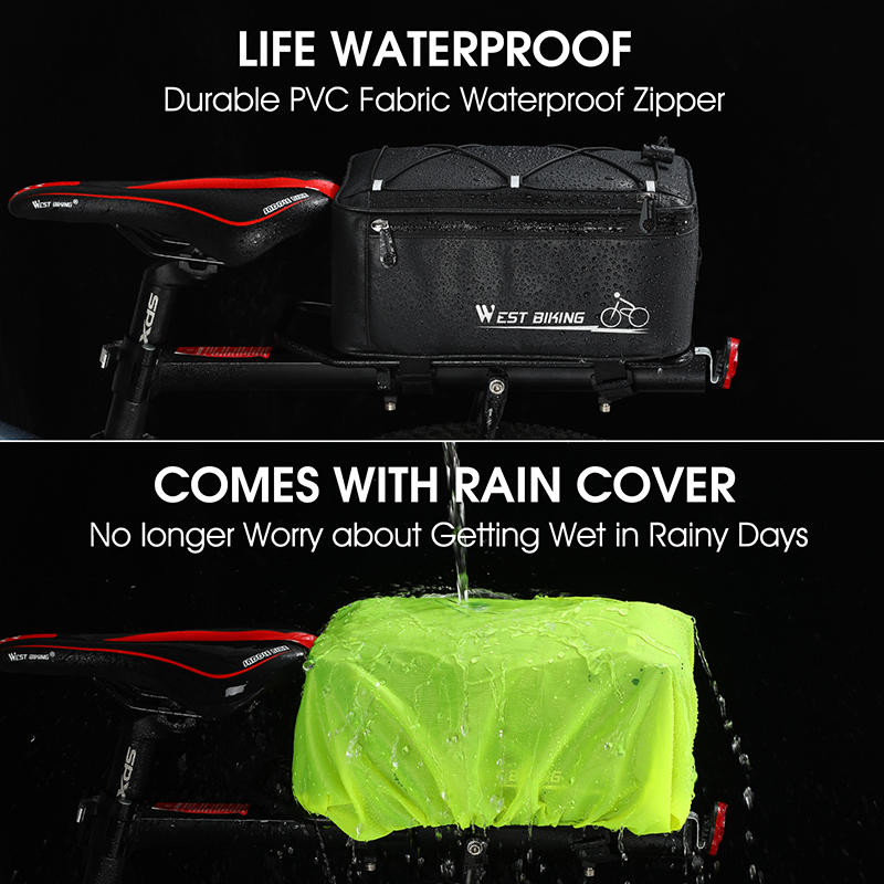 Tas Bagasi Belakang Sepeda WES - Panniers Waterproof Rear ulasan dan harga