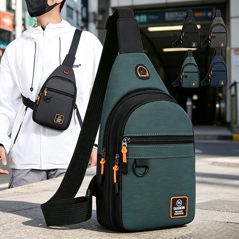 Tas Selempang Dada Pria Anti A - Cycling Commuter Backpack ulasan dan harga